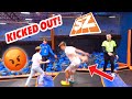 KICKED OUT OF TRAMPOLINE PARK WITH JACK DOHERTY! *NEVER ALLOWED BACK*