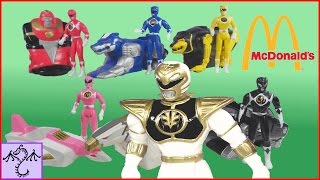 Mighty Morphin Power Rangers — McDonalds Toys Complete Set Of 6 