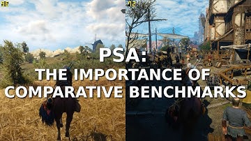 PSA: The Importance of Comparative Benchmarks