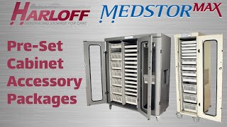 Tray Accessory Package for Double Column MedStor Max Medical