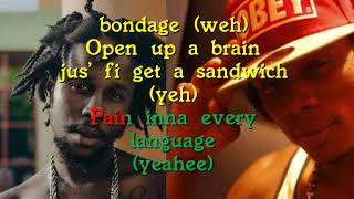 Masicka ft Popcaan Pain Lyrics