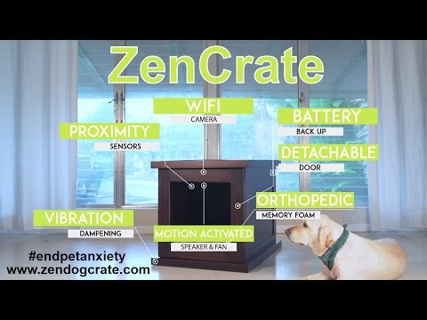 zen dog crate