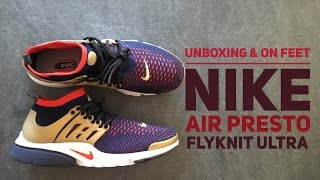 Nike Air Presto Flyknit Ultra | UNBOXING & ON FEET | fashion shoes | 2016 | HD