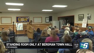 Organizers hold 1st Congressional District town hall in Escanaba without Rep. Jack Bergman