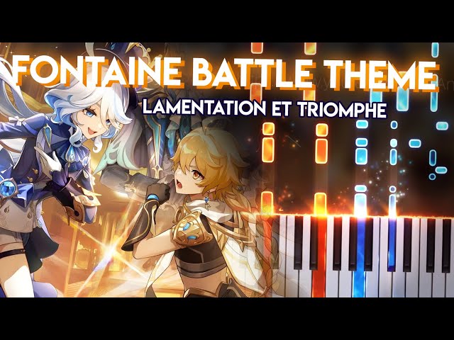 Lamentation Et Triomphe - Genshin Impact: Fontaine Battle Theme | Piano class=