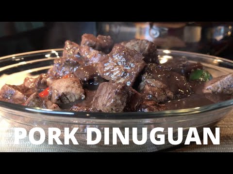 Chef Ron Bilaro Dinuguan