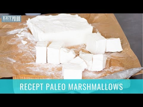 Recept Paleo Marshmallows - Glutenvrij, Suikervrij & Lactosevrij