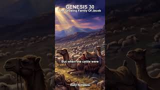 Genesis 30 | The Growing Family Of Jacob | KJV Bible Audio (3)