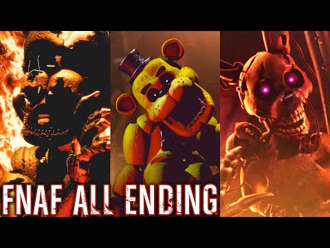Five Nights at Freddy&rsquo;s - All Endings 2014-2021 (Canon Only)