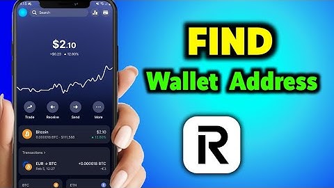 How To Find Your Crypto Wallet Address on Revolut