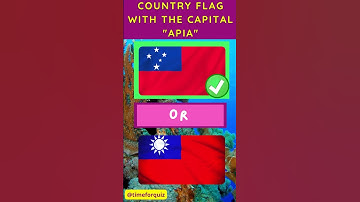 Guess Country Flag with Capital Part 9 | Flag Quiz #shorts  #quiz #flag #challenge