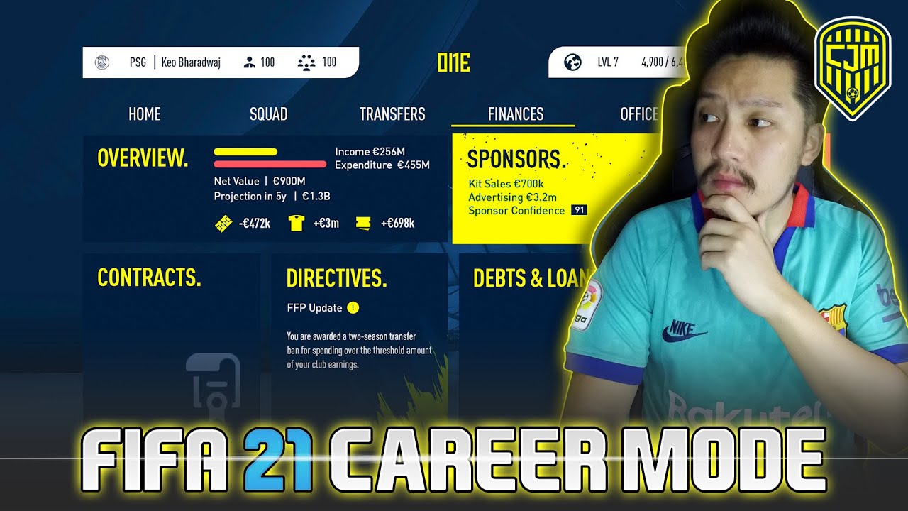 FIFA 21 Career Mode Dengan Fitur Upgrade Stadion, Sponsorship
