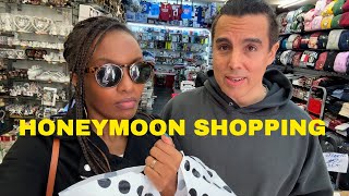 Shopping for our dream honeymoon &amp; trip to Peru