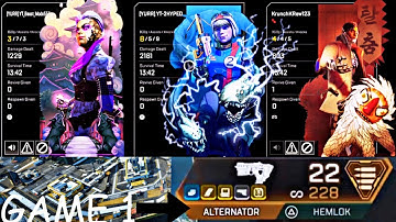 Hemlock+Alternator=New meta (Apex legends)