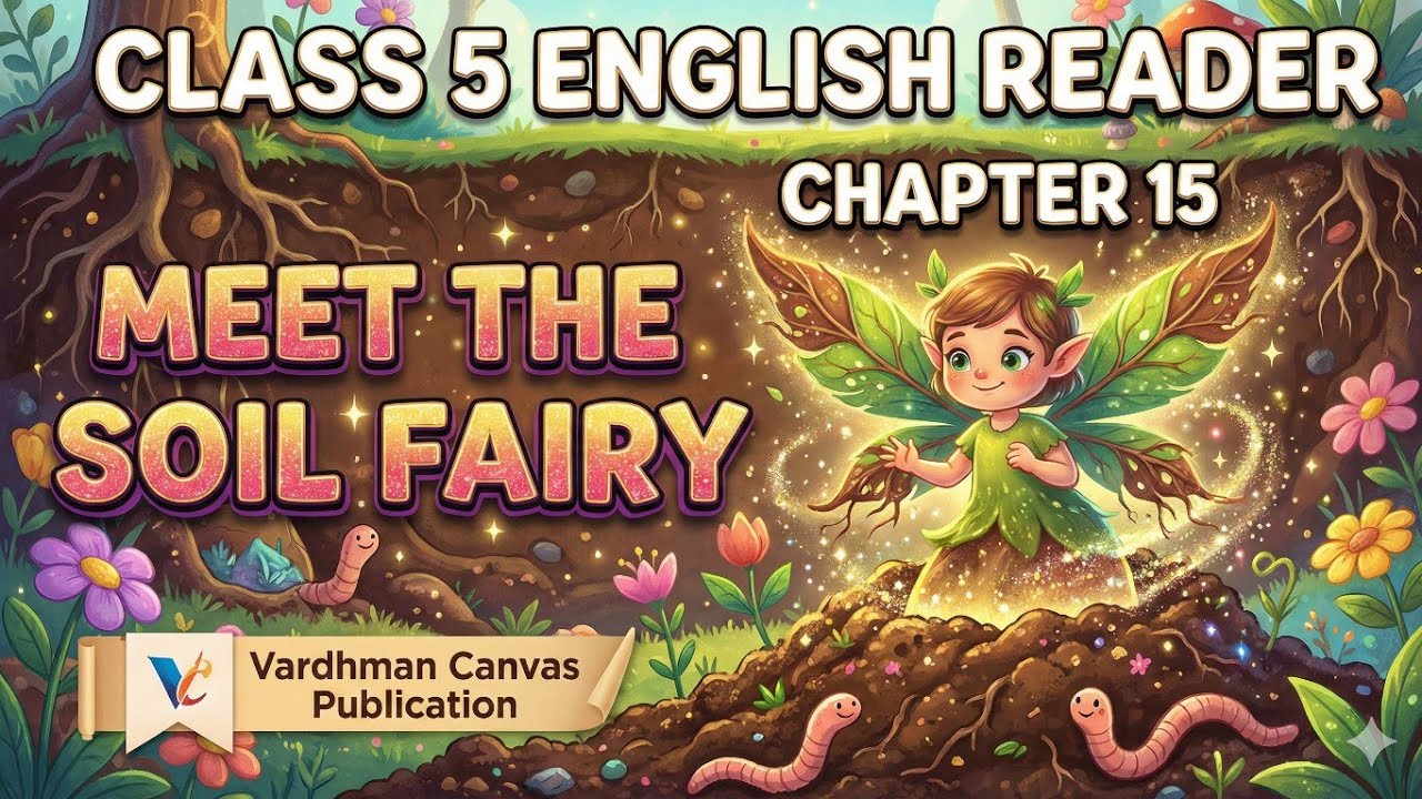 Meet The Soil Fairy | Class 5 | English | Chapter 15 | Vardhman Canvas Publication 