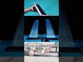 2026 Solar Pool Fountain, Height Upgrade 10-Color 4-Mode LED Lights, 360° Adjustable Dual Spray,