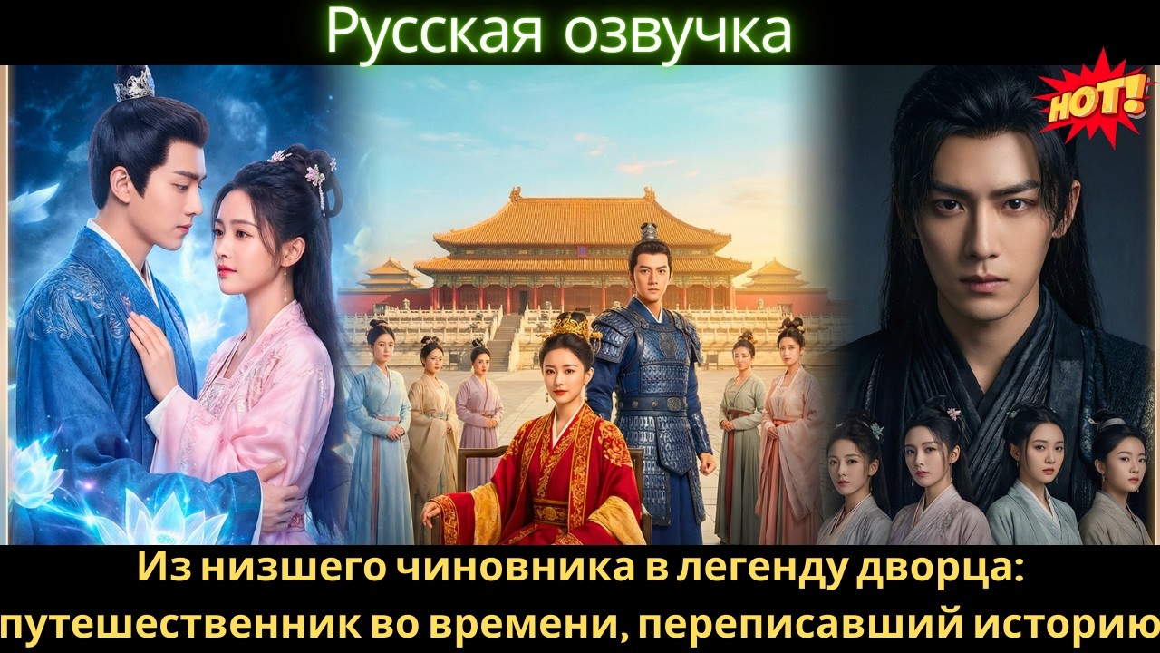 Из низшего чиновника в легенду дворца путешественник во времени, переписавший историю #дорама