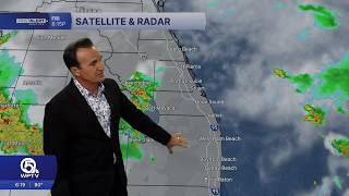 WPTV First Alert Weather Forecast for Friday evening, August 7, 2026