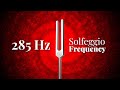 285 hz solfeggio frequency  tuning fork  heals  regenerates tissues  pure tone