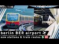 Flughafen Berlin BER: Die neuen Bahnhöfe & Zugverbindungen | 4K