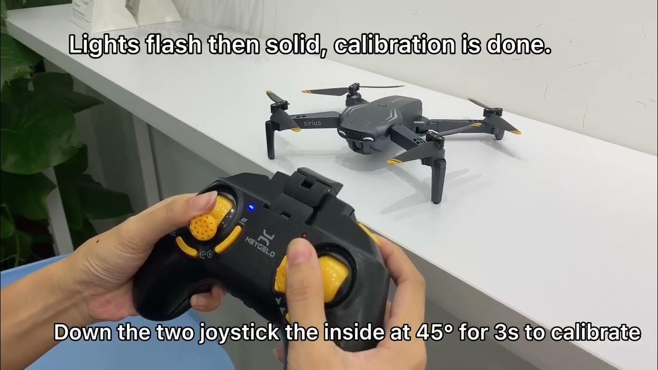 S90 Drone: How to Calibrate the Gyro 