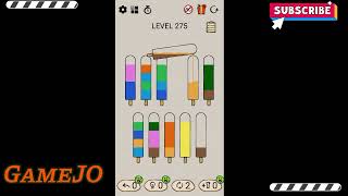 Gameplay Seru ~ SortPuz Level 275