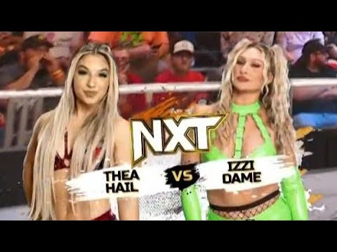 Izzi Dame vs Thea Hail: NXT, Jul. 9, 2024 - YouTube