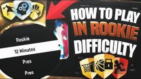 How To Put Career On Rookie Difficulty😱 (Must Watch)