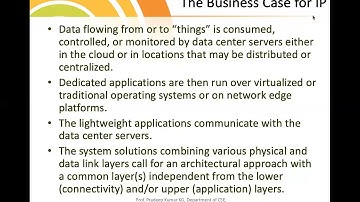 Module 3   IP as the IOT Network Layer   Part I
