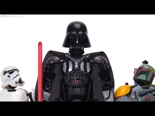 krøllet Kirken afsked LEGO Star Wars 2018 Darth Vader buildable figure review! 75534 - YouTube