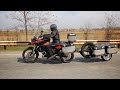 BMW GS 800 offroad Trailer C-WAY Мотоприцеп Мотоцикл БМВ Гусь moto