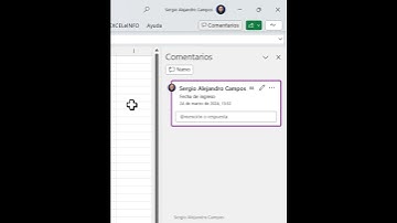 Diferencia entre Notas y Comentarios en Excel #shorts