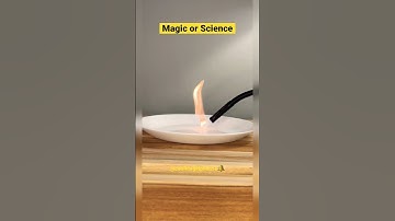 Science Experiment: Invisible flames #facts #fun #science #viral #youtubeshorts #trending #shorts