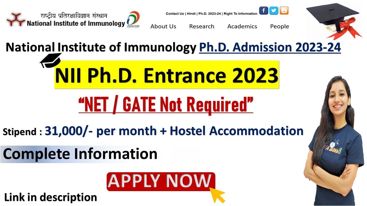 nii phd entrance exam centres