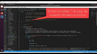 Serie PHP: 10 Embeber documentos php con include y require