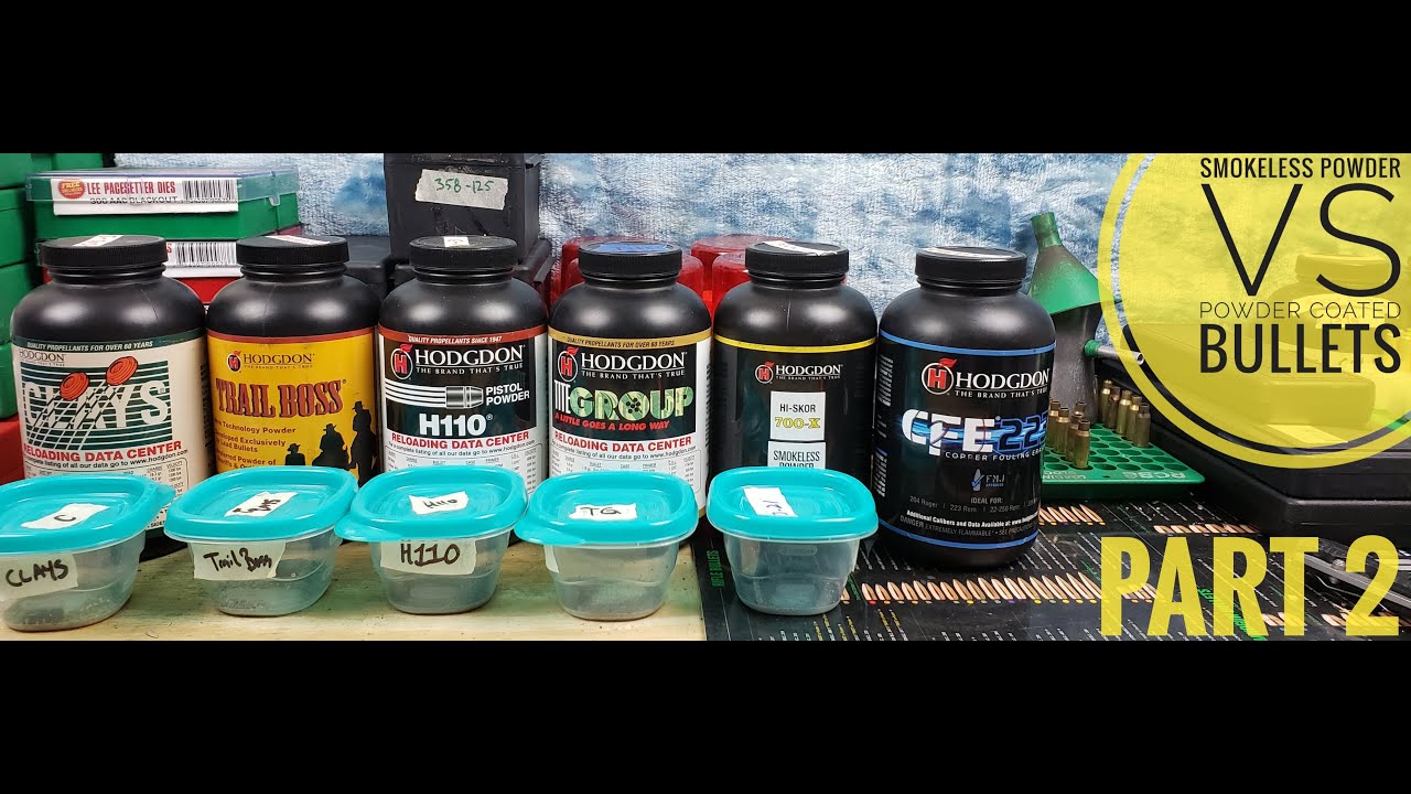 Smokeless Powder vs Powder Coated Bullets Part2 (Clays / Trailboss