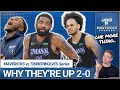 Why the dallas mavericks are up 20 vs the minnesota timberwolves  one more thing