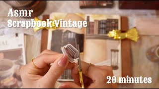 ASMR | Scrapbook, Relaxing Paper And Stickers Sounds | 20 Minutes