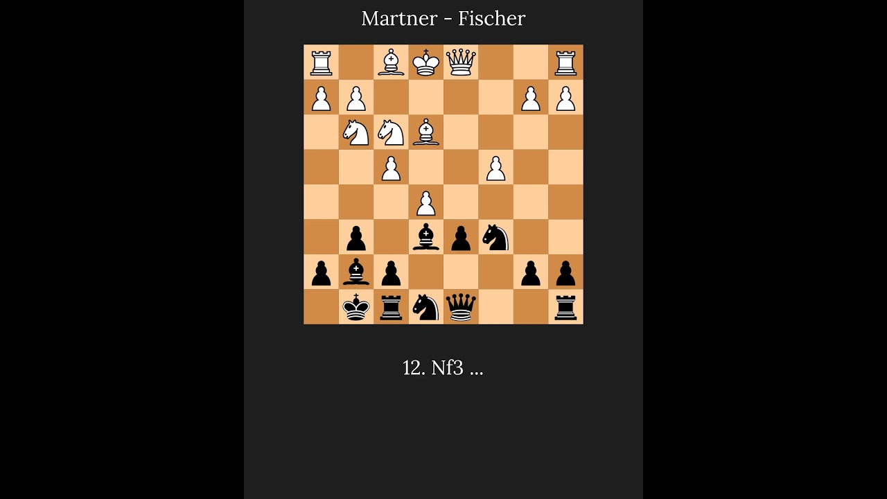 📌 René Letelier Martner vs Bobby Fischer 