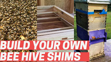 DIY Bee Hive Shim