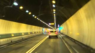 Driving a motorhome through the Mont Blanc Tunnel - France to Italy