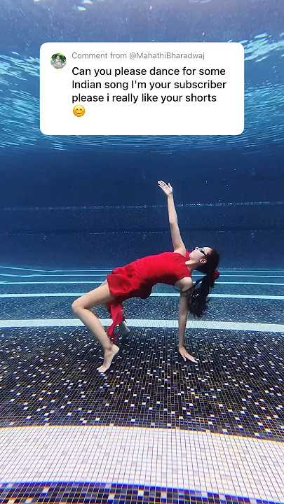 Saki Saki Dance Challenge Underwater | Indian Viral Trend