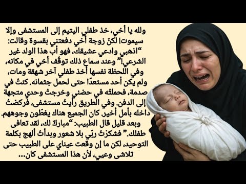 حين عاد الطفل من بين الموت قصة مؤثرة قصة عاطفية من إبداع قناة قصة مؤثرة