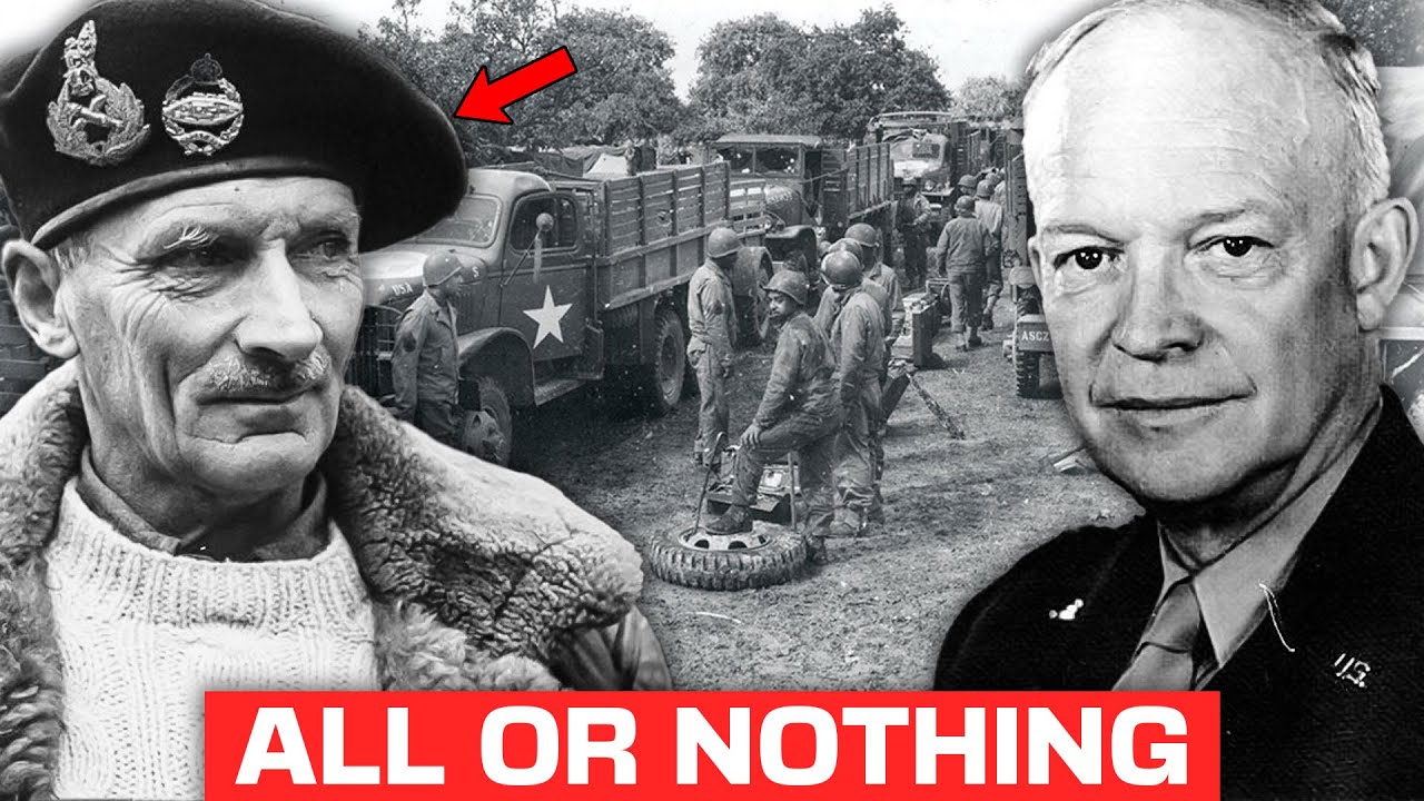 The “Six Words” Eisenhower Used to STOP Montgomery in 1944