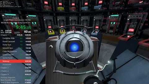 Portal 2 Speedrun in 58:39