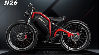 DUOTTS N26 Electric Bike 1500W Dual Motor 48V20AH Samsung Battery Ebike Motorcycle 26 Inch Fat Tire