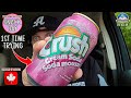 Crush® Cream Soda Review! 🥰🥤 | Canadian Soda Review! | theendorsement