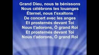GRAND DIEU NOUS TE BÉNISSONS - Jacques Boudreau