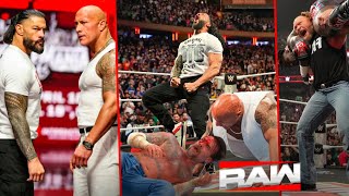 WWE Raw 30 March 2026 - The Rock Returns To Help Roman Reigns, Brock Lesnar Destroys Oba Femi, Punk? screenshot 1