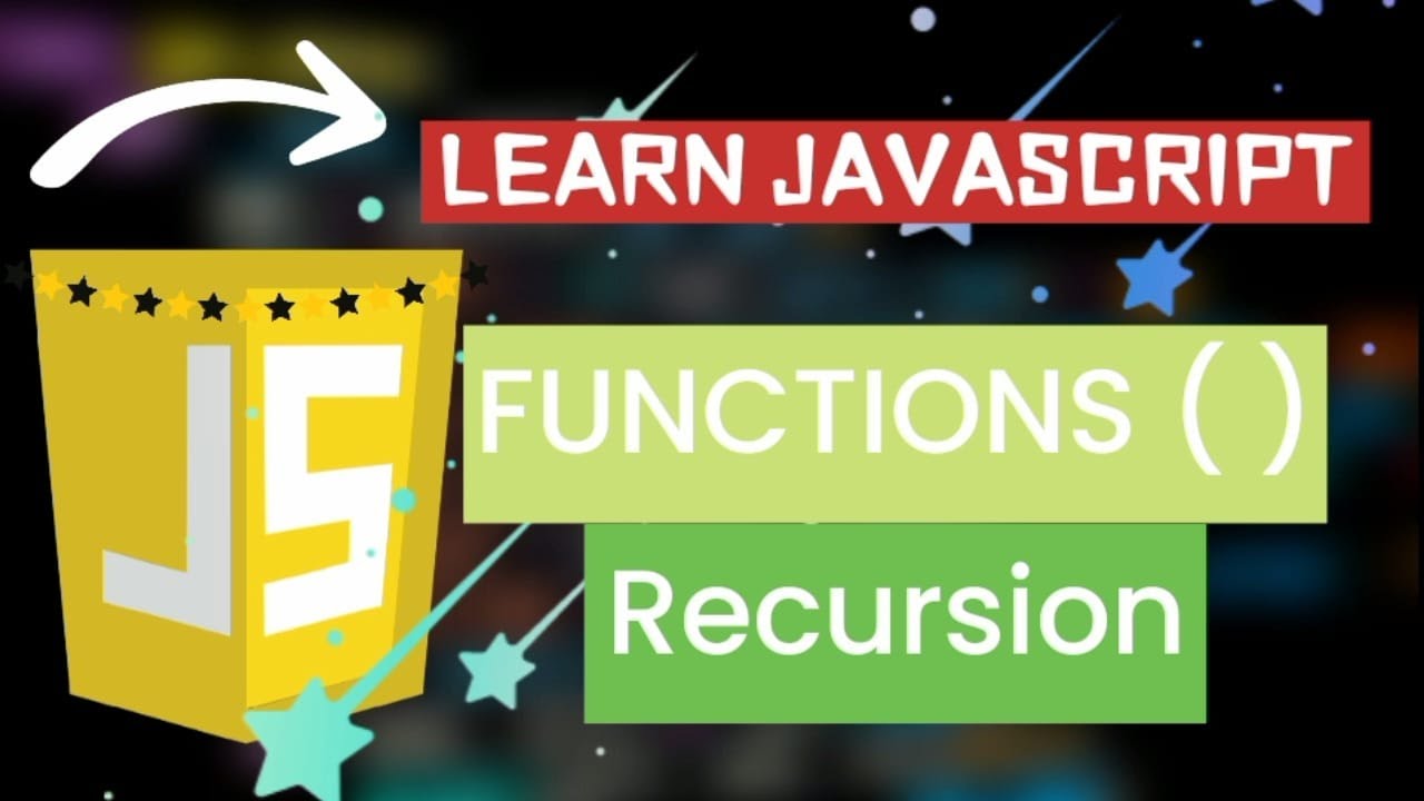 JavaScript Tutorial # 13/Recursion in Functionsâš¡ - YouTube